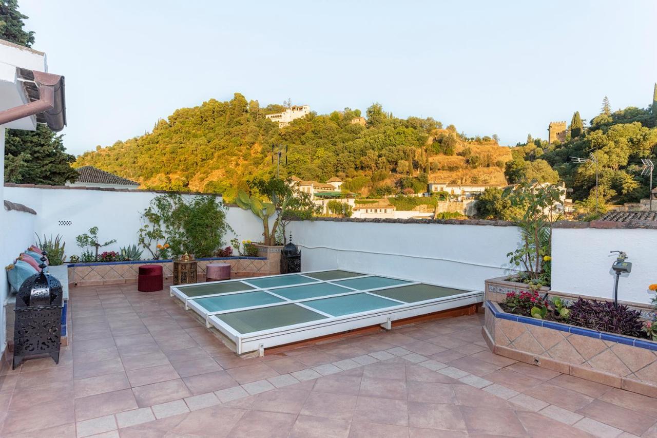 Morayma House Terrace With Views To Alhambra Vila Granada Exterior foto