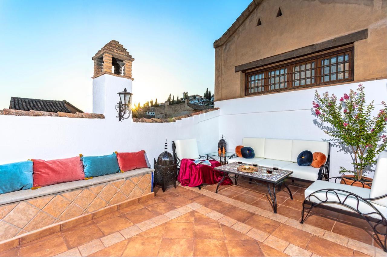 Morayma House Terrace With Views To Alhambra Vila Granada Exterior foto